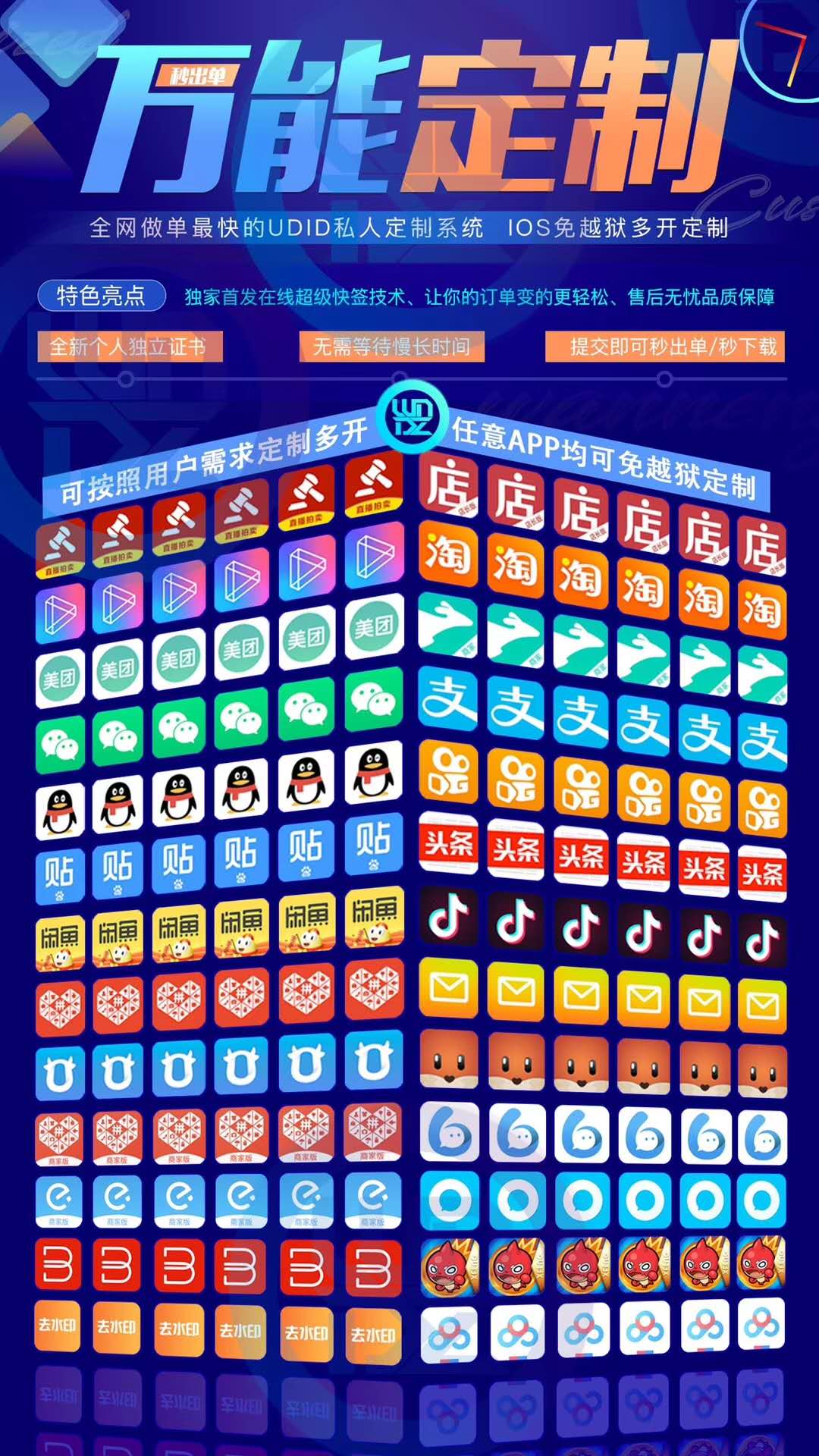 【萬能定制】萬能定制全自動(dòng)做單系統(tǒng)