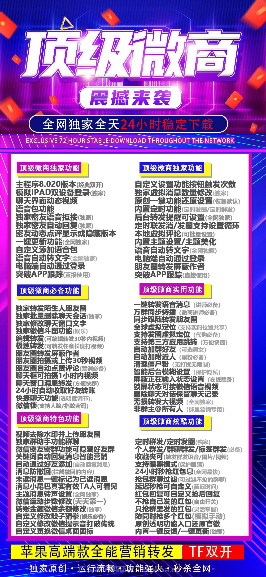 【蘋果新品頂級微商官網(wǎng)激活碼】蘋果版/獨(dú)家穩(wěn)定下載/TF模式