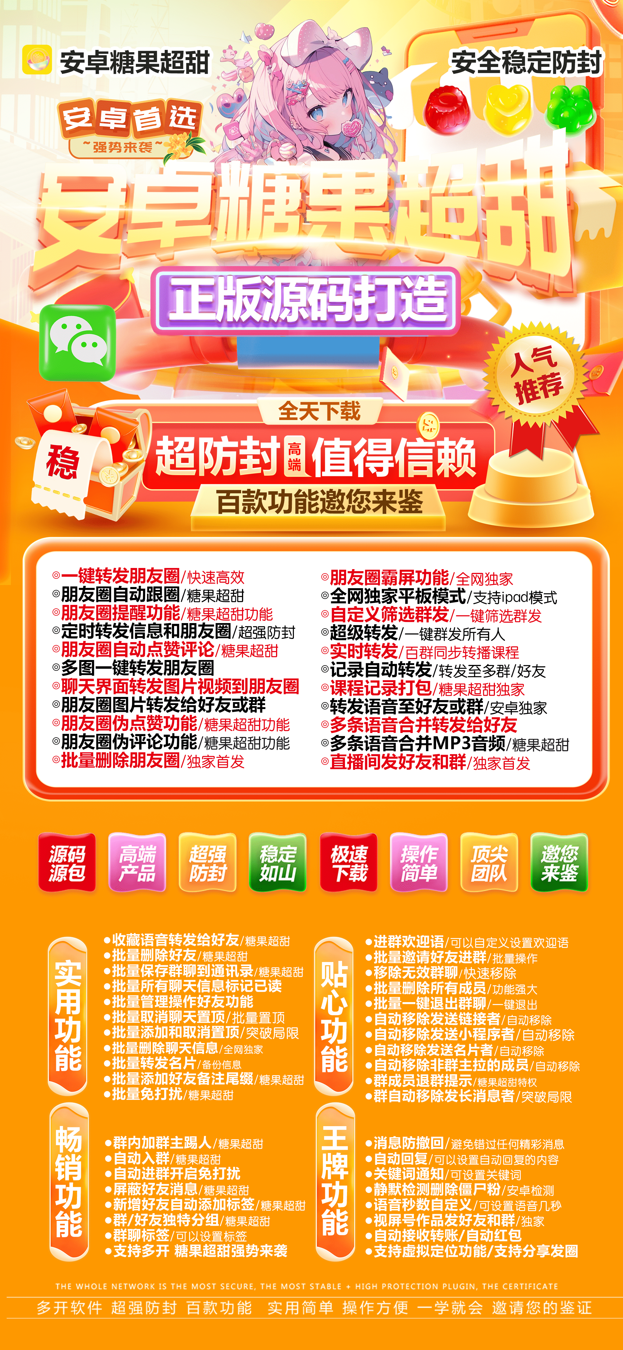 【安卓糖果超甜轉(zhuǎn)發(fā)多開分身官網(wǎng)軟件】